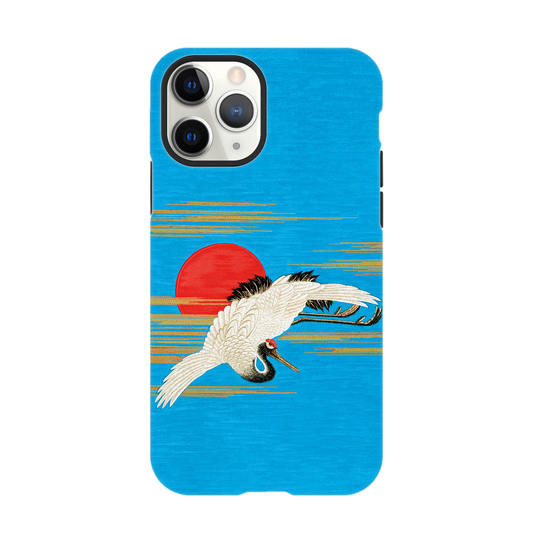 Flying Sarus crane - Phone Case Sturdy