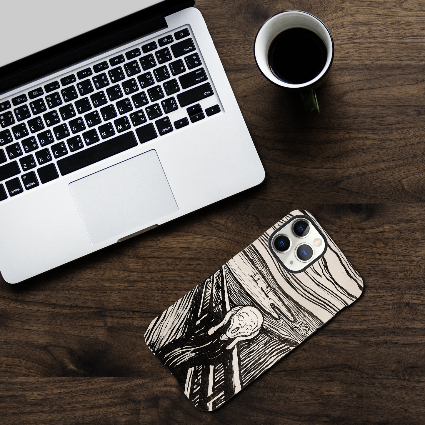 The Scream (1895) by Edvard Munch - Phone case sturdy