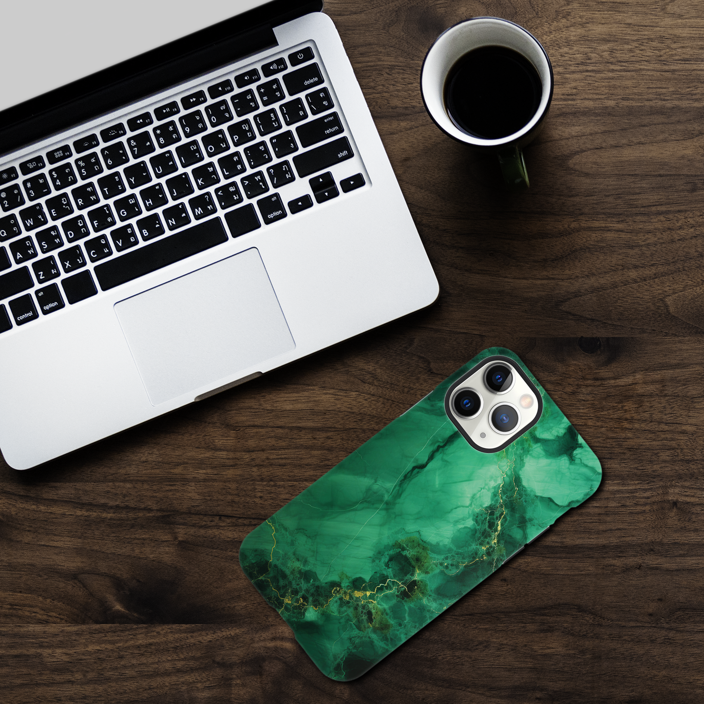 Green marble - Phone case Sturdy