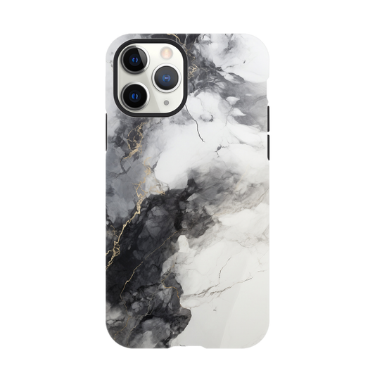 Black & White Marble - Phone case sturdy