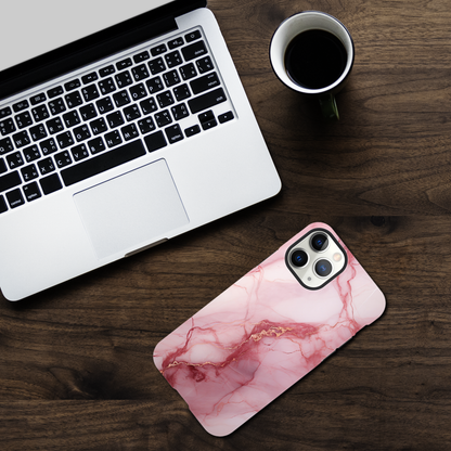 Pink Marble - Phone case sturdy