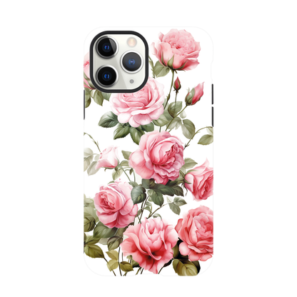 Watercolour pink roses pattern - Phone Case Sturdy