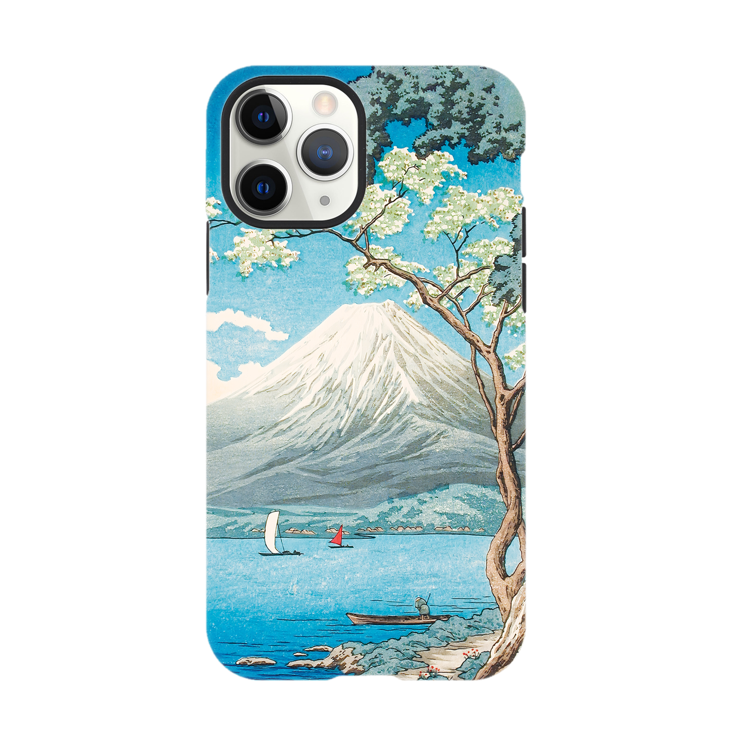 Mount Fuji from Lake Yamanaka by Hiroaki Takahashi - Phone Case Sturdy