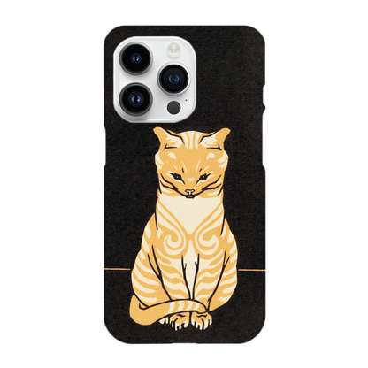 Sitting Cat By Julie de Graag - Phone Case