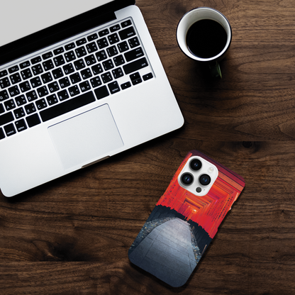 Fushimi Inari Shrine Gate In Kyoto Japanese Woodblock - Phone Case