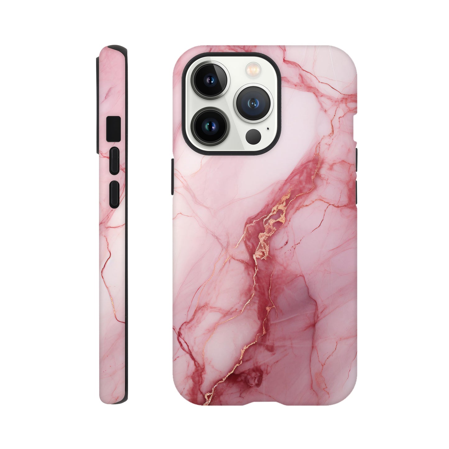 Pink Marble - Phone case sturdy