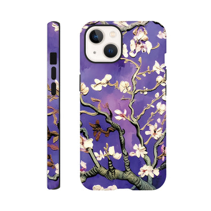 Almond blossom (Purple) By Vincent van Gogh - Phone case sturdy