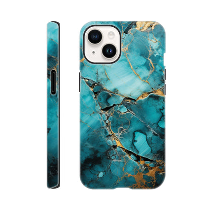 Turquoise Marble - Phone case sturdy