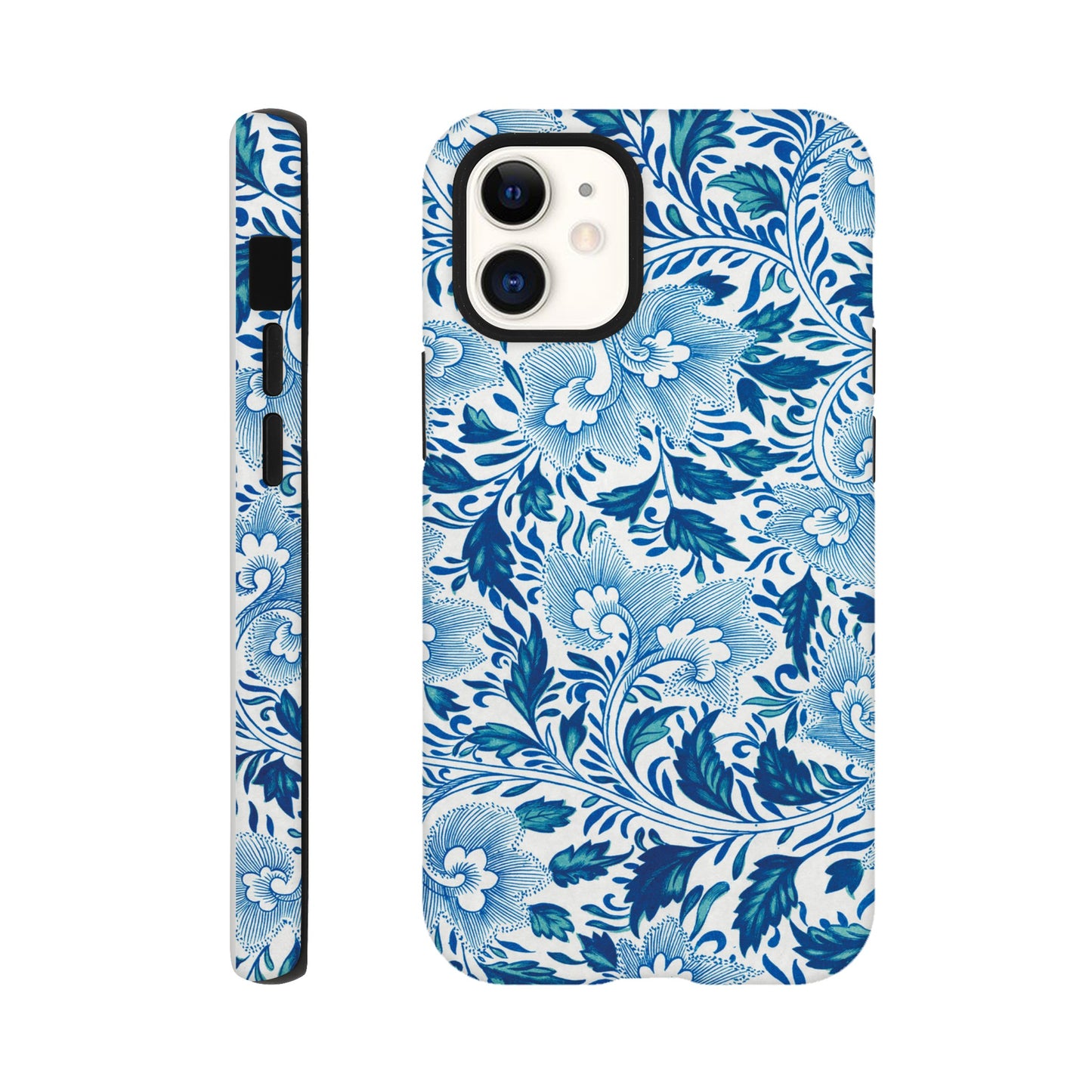 Flower illustration of Chinese Ornament by Owen Jones - Phone case sturdy