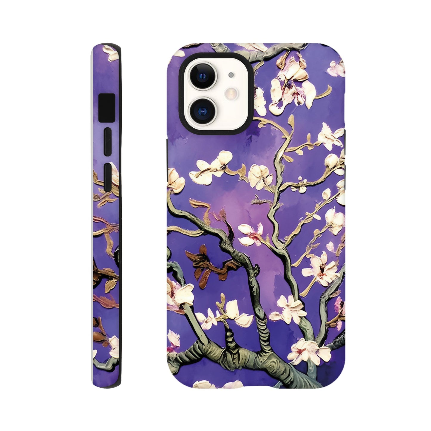 Almond blossom (Purple) By Vincent van Gogh - Phone case sturdy