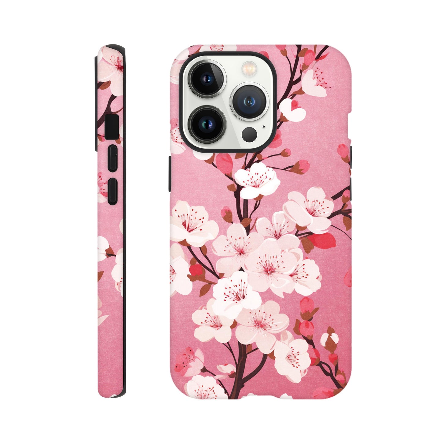 Branch pink blossom - Phone Case Sturdy