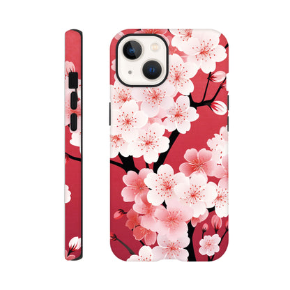 Pink Blossom branch - Phone Case Sturdy