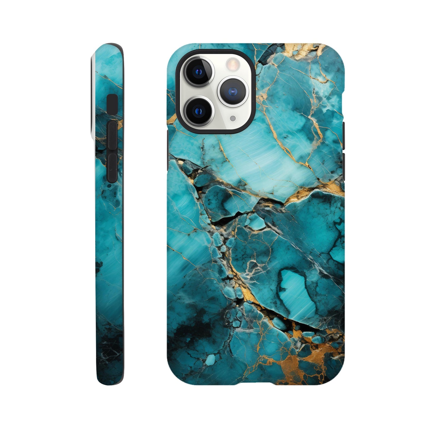 Turquoise Marble - Phone case sturdy