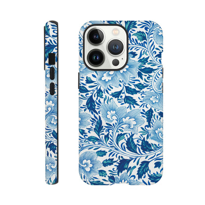 Flower illustration of Chinese Ornament by Owen Jones - Phone case sturdy