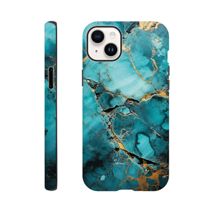 Turquoise Marble - Phone case sturdy