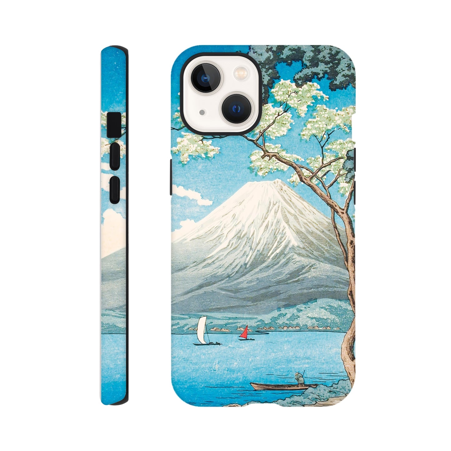 Mount Fuji from Lake Yamanaka by Hiroaki Takahashi - Phone Case Sturdy