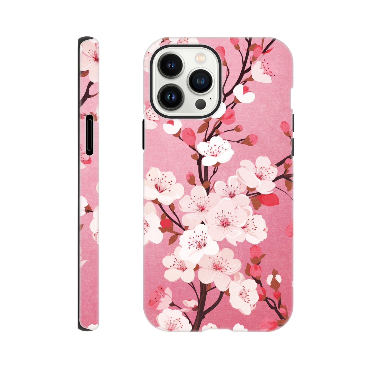 Branch pink blossom - Phone Case Sturdy