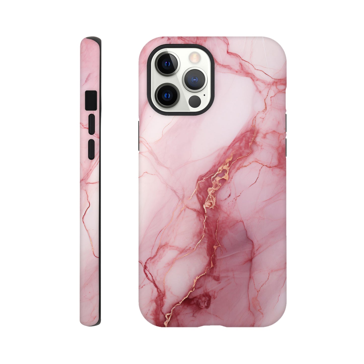 Pink Marble - Phone case sturdy