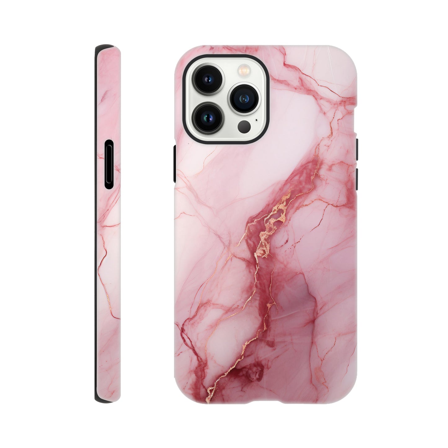 Pink Marble - Phone case sturdy