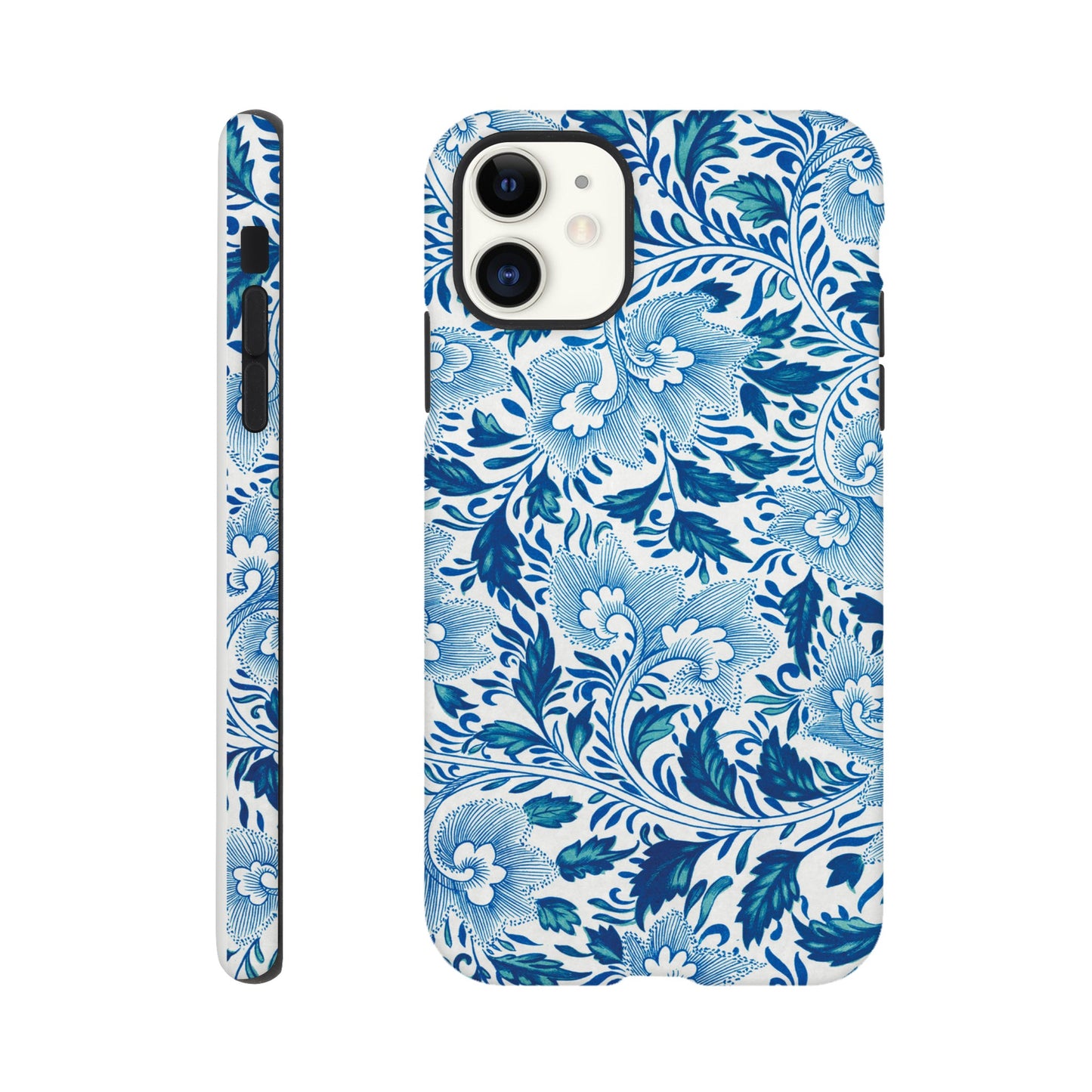 Flower illustration of Chinese Ornament by Owen Jones - Phone case sturdy