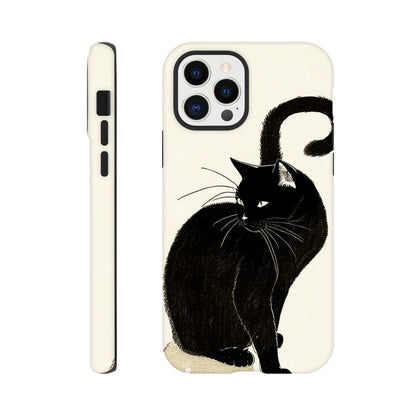 Black cat - Phone Case Sturdy