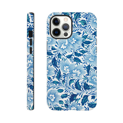 Flower illustration of Chinese Ornament by Owen Jones - Phone case sturdy