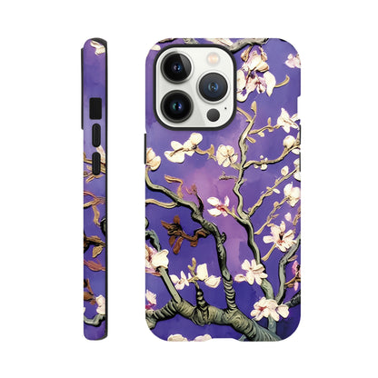 Almond blossom (Purple) By Vincent van Gogh - Phone case sturdy