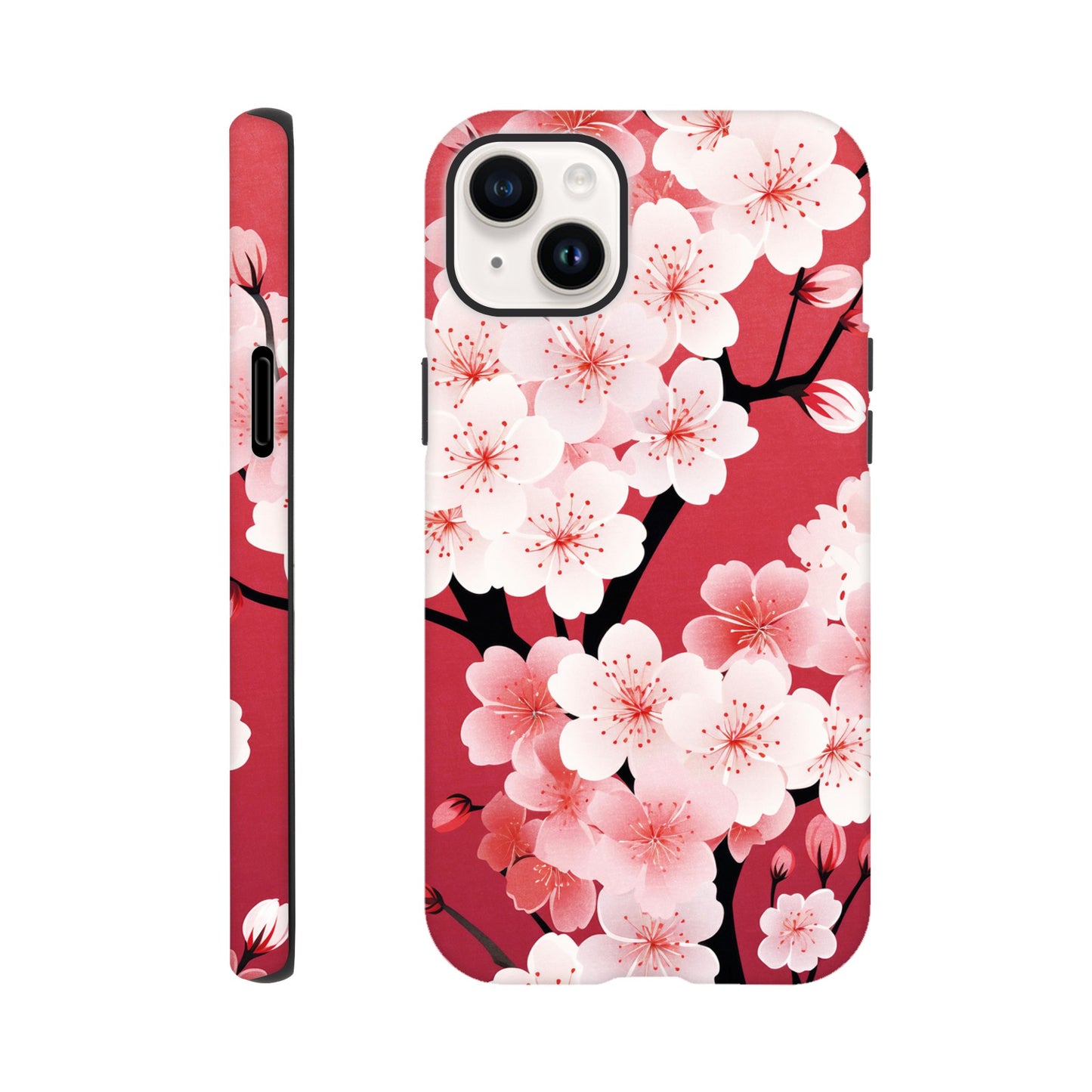 Pink Blossom branch - Phone Case Sturdy