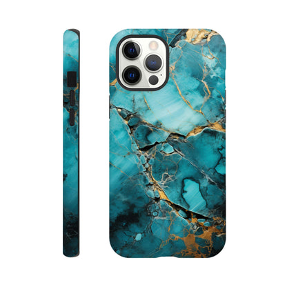 Turquoise Marble - Phone case sturdy