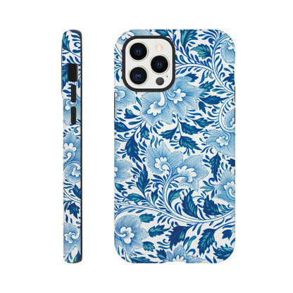 Flower illustration of Chinese Ornament by Owen Jones - Phone case sturdy