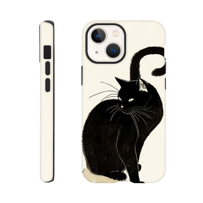 Black cat - Phone Case Sturdy