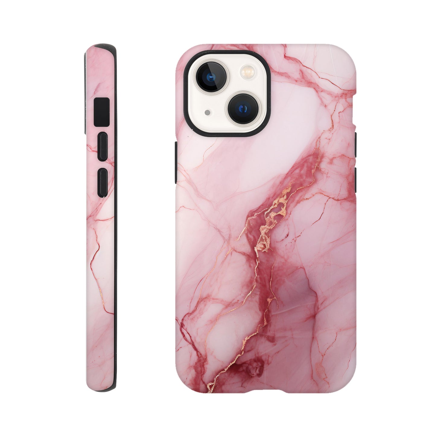 Pink Marble - Phone case sturdy