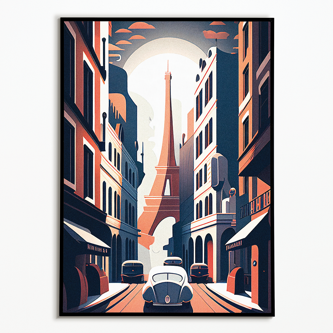 Street in Paris - Art Print