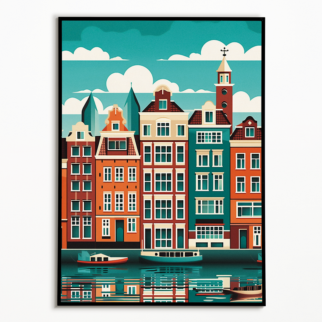 Amsterdam - Art Print
