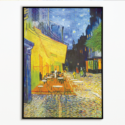 Café Terrace at Night By Vincent van Gogh - Art Print