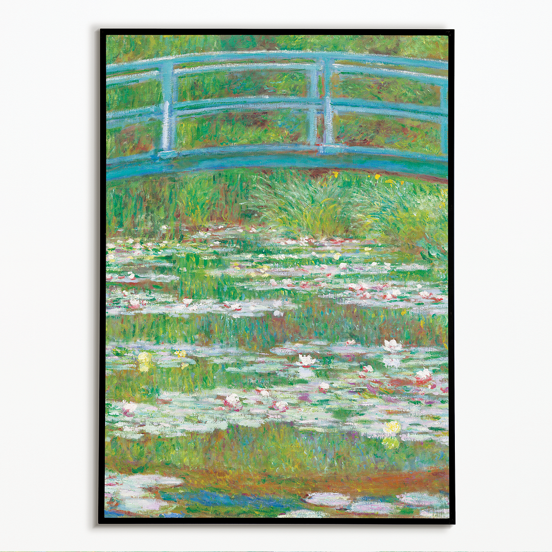 The Japanese Footbridge By Claude Monet - Art Print