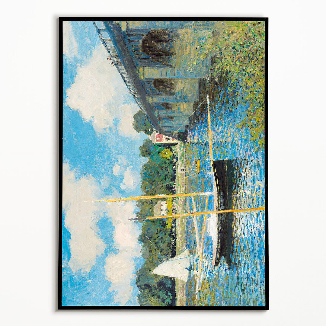 The Bridge at Argenteuil By Claude Monet - Art Print