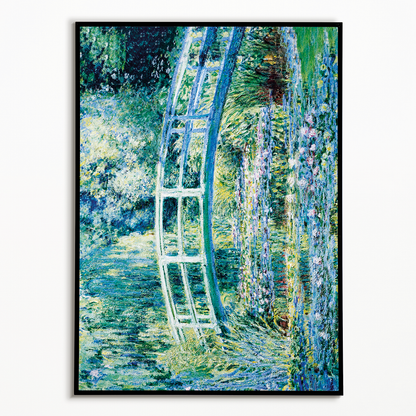 Water Lilies and Japanese Bridge by Claude Monet - Art Print