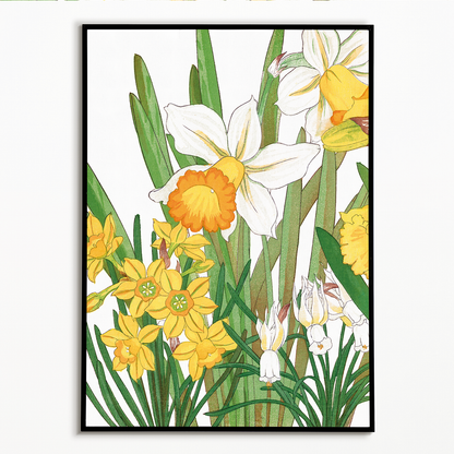 Daffodils By Tanigami Kônan Art-Print