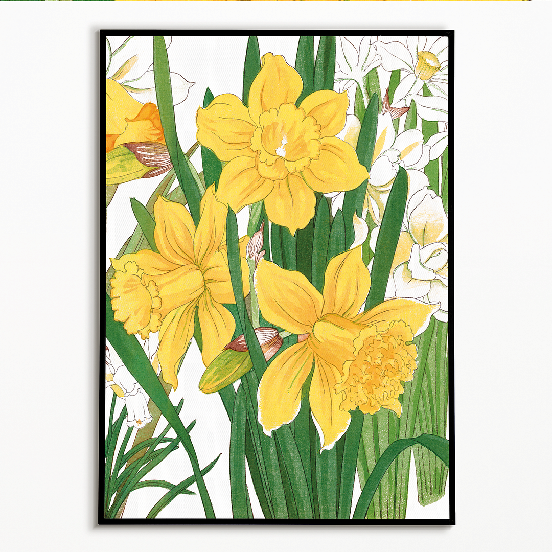 Daffodil By Tanigami Kônan Art-Print