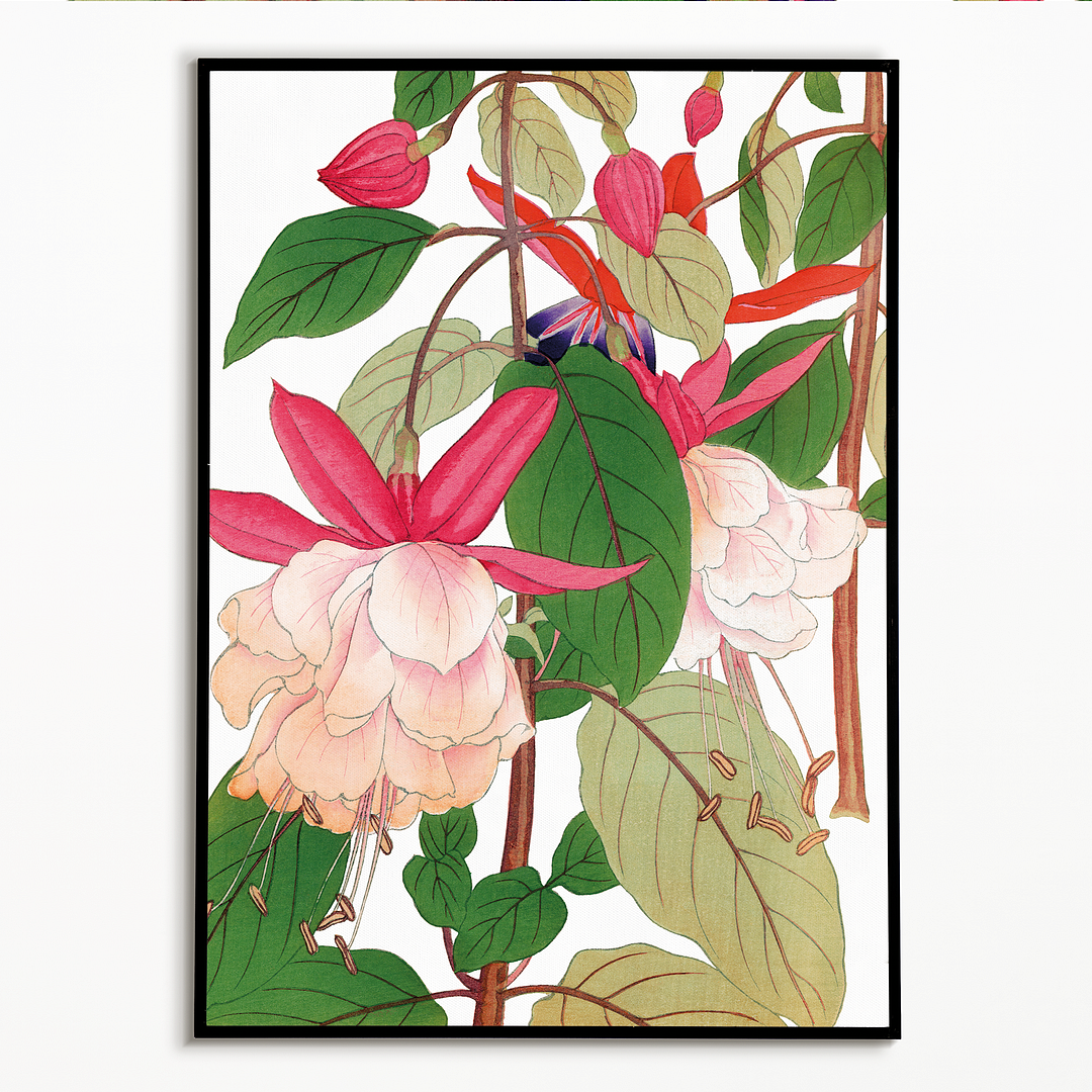 Fuchsia By Tanigami Kônan Art-Print