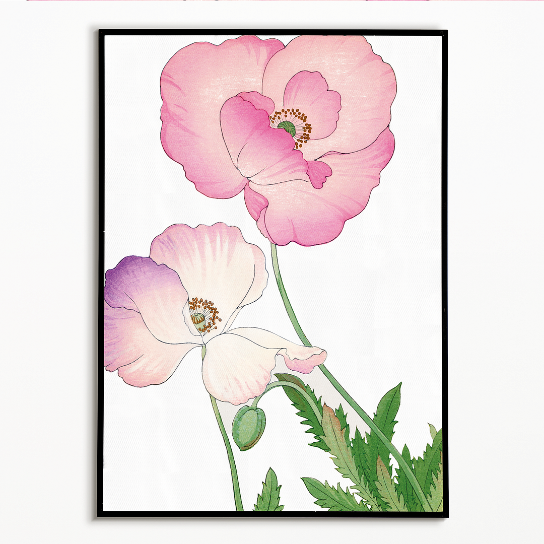 Pink Poppy By Tanigami Kônan Art-Print