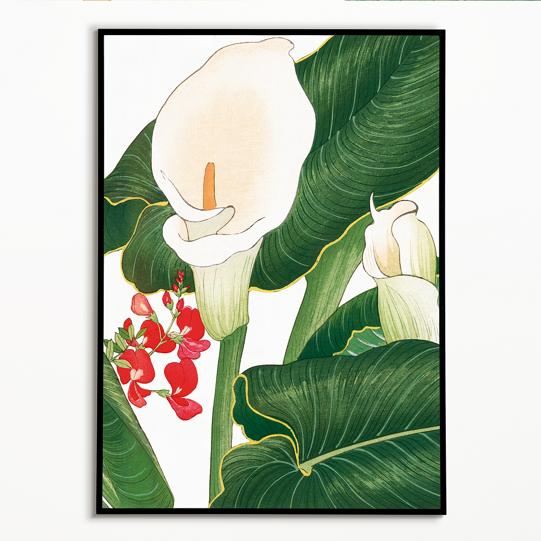 Calla Lily By Tanigami Kônan Art-Print