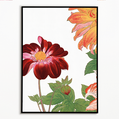 Dahlia By Tanigami Kônan Art-Print