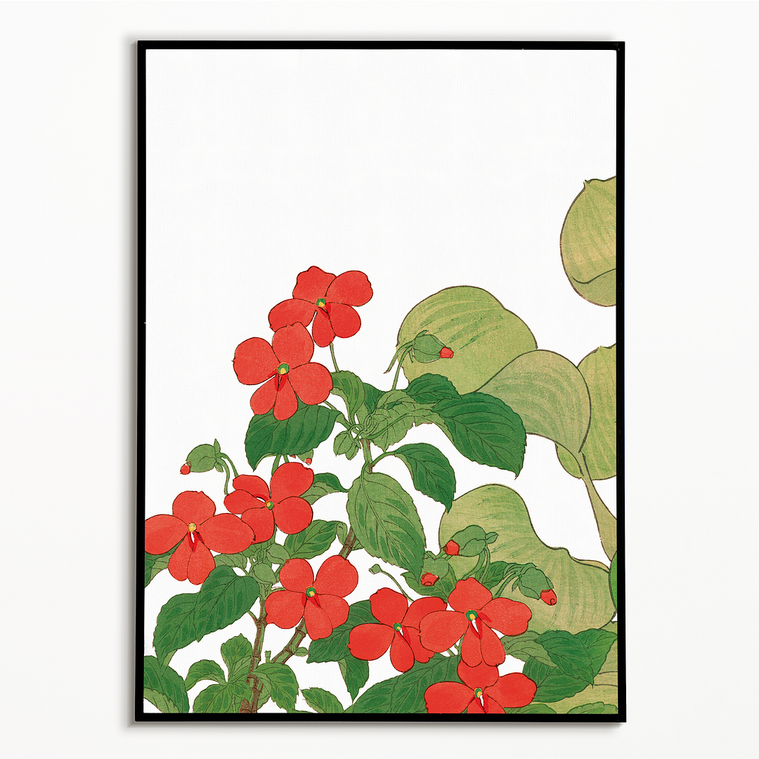 Impatiens By Tanigami Kônan Art-Print