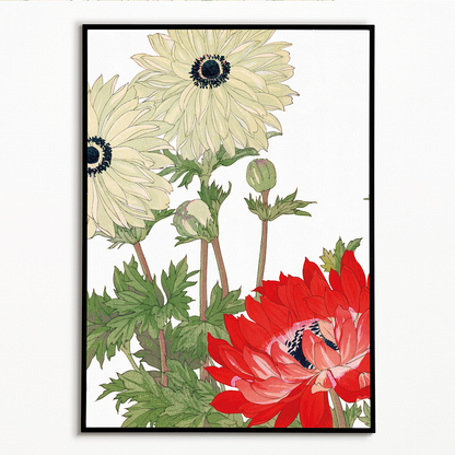 Anemone By Tanigami Kônan Art-Print