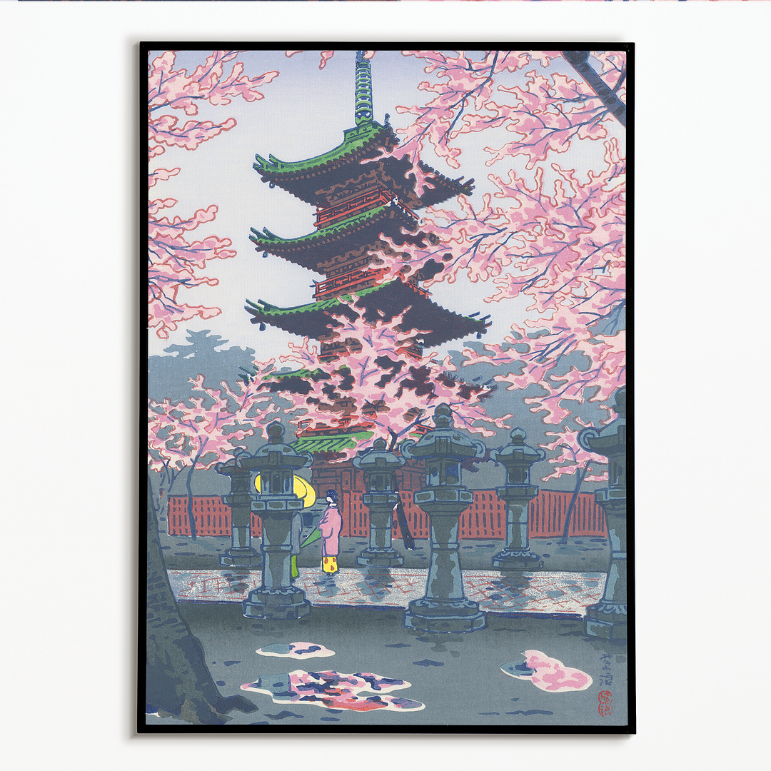 Toshogu Shrine in Ueno By Shiro Kasamatsu - Art Print