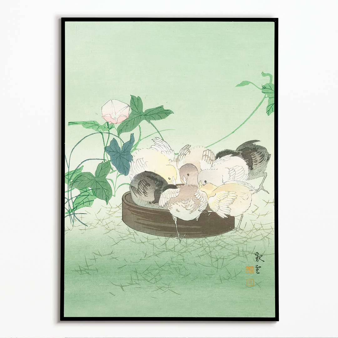 chicks by Jakuun - Art Print