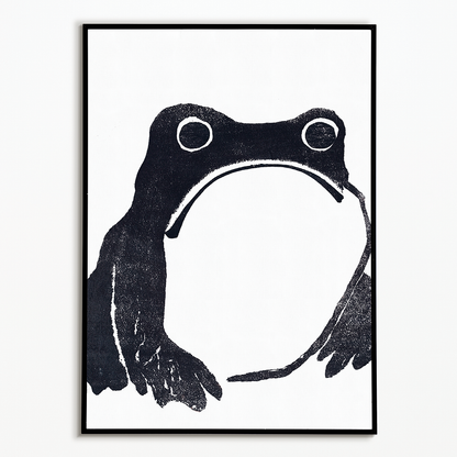 Frog By Matsumoto Hoji - Art Print