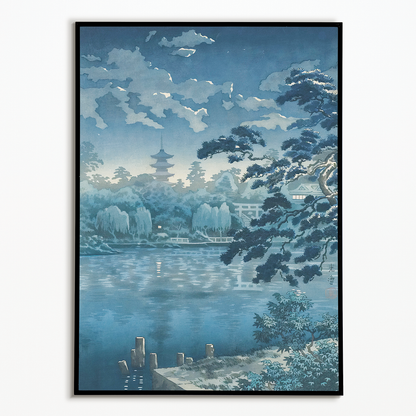 Shinobazu Pond in Ueno By Koitsu Tsuchiya - Art Print